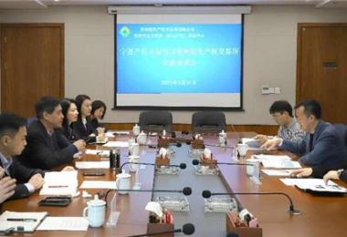加強交流  共商合作——寧夏產權交易所與貴州陽光產權交易所、貴州環(huán)境能源交易所共商“雙碳”合作