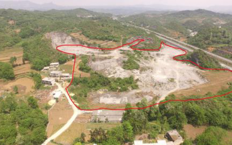 蘇家寨隧道進(jìn)口取養(yǎng)護(hù)料場(chǎng)